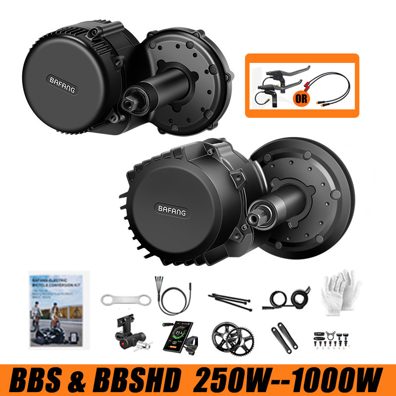 Bafang Bbs02B 48V 750W Mid Drive Kit - Комплект для переоборудования электровелосипеда Bafang: двигатель