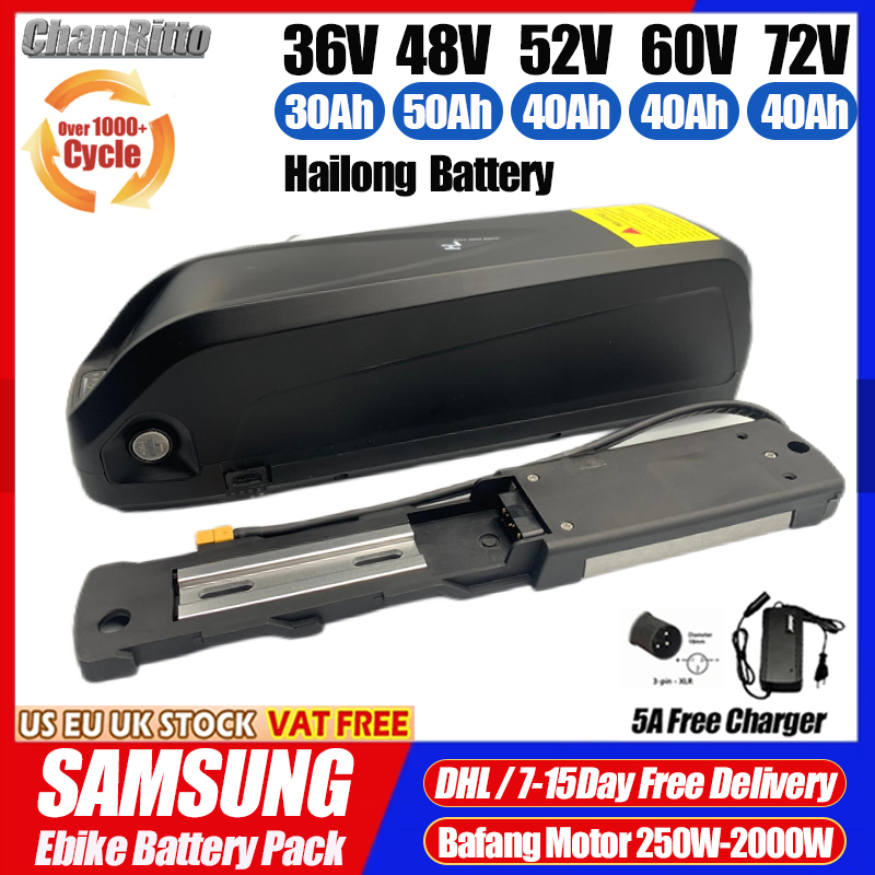 Electric Bicycle Battery 72V 30Ah - Новая оригинальная батарея 18650 для электровелосипеда