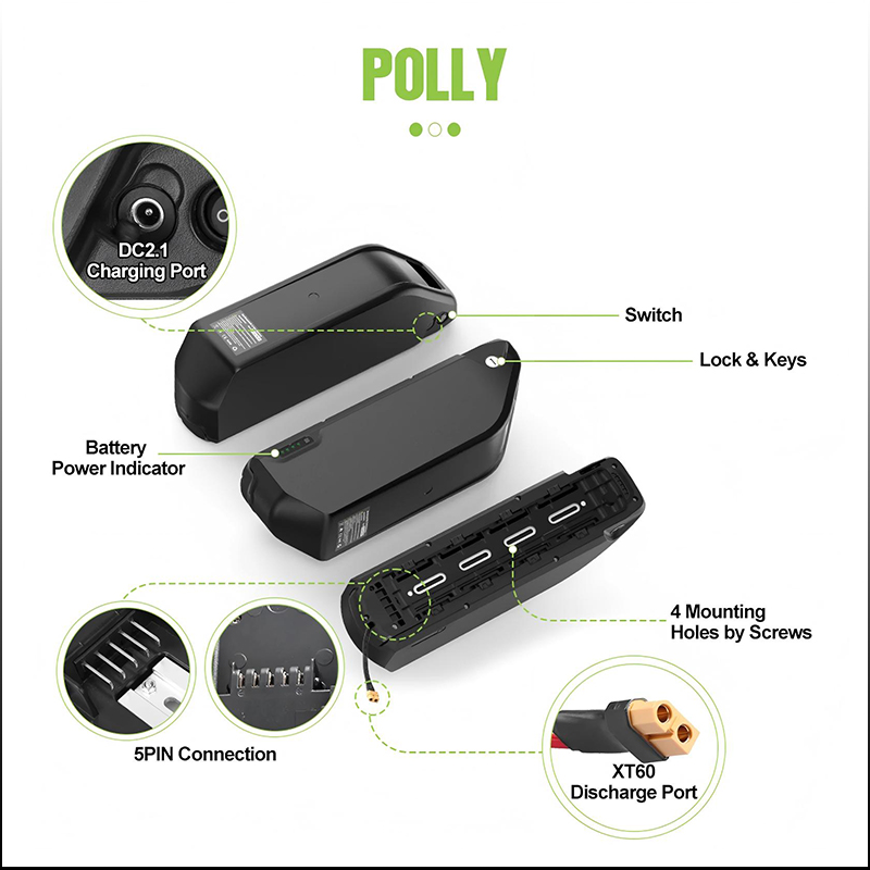 36 В 48 В 52 В Электрический в – обзор и цена Electric Bicycle Battery 72V 30Ah