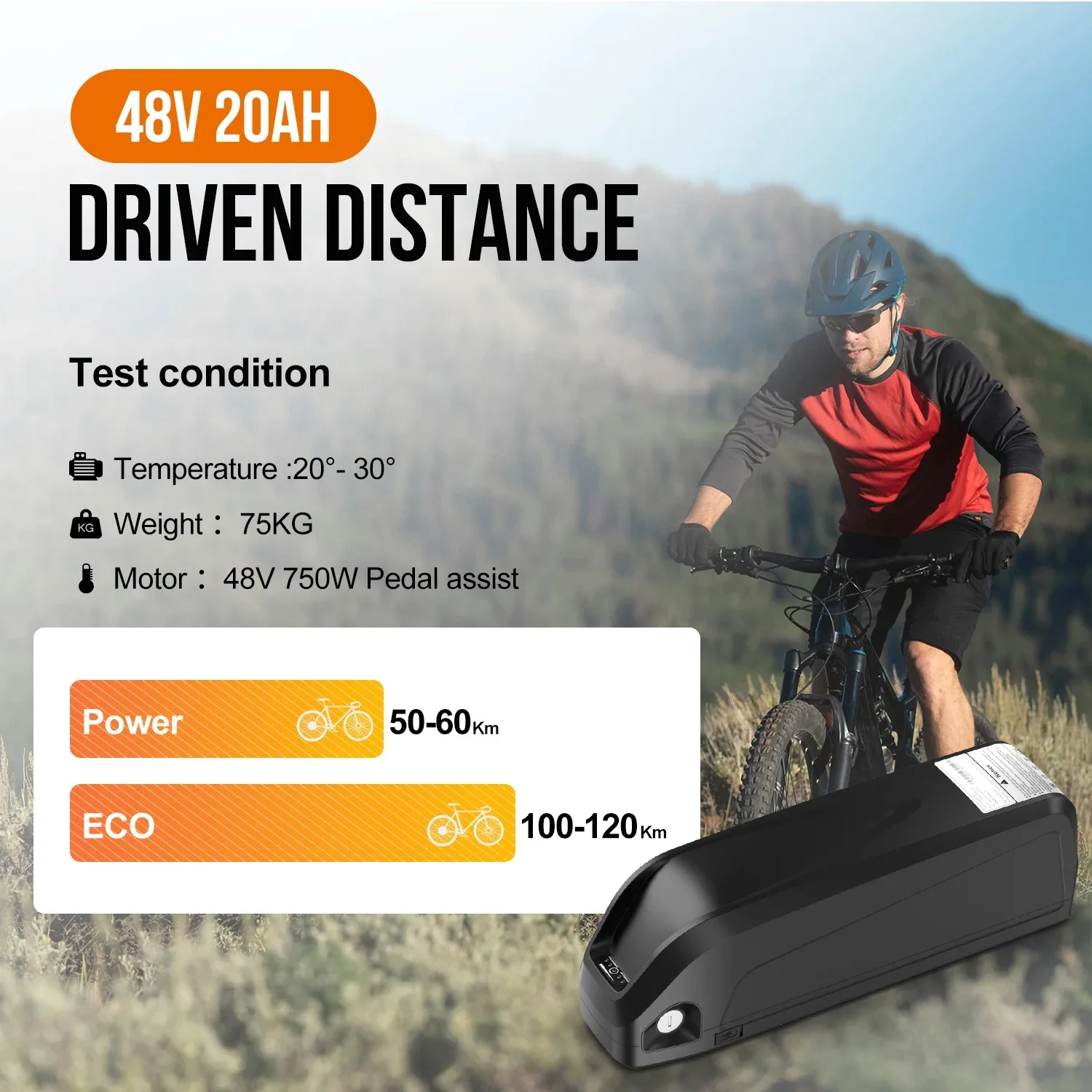 Аккумуляторная батарея для эле – обзор и цена Ebike Battery 48V 20Ah Hailong