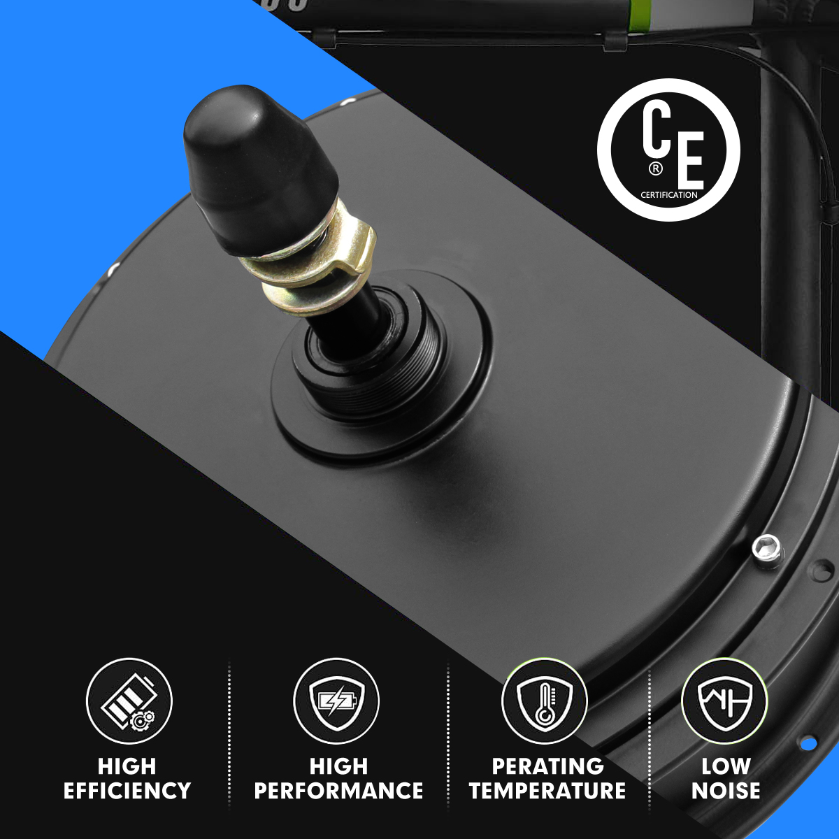 Электродвигатель для фэтбайка  – обзор и цена Ebike Conversion Kit 72V 3000W